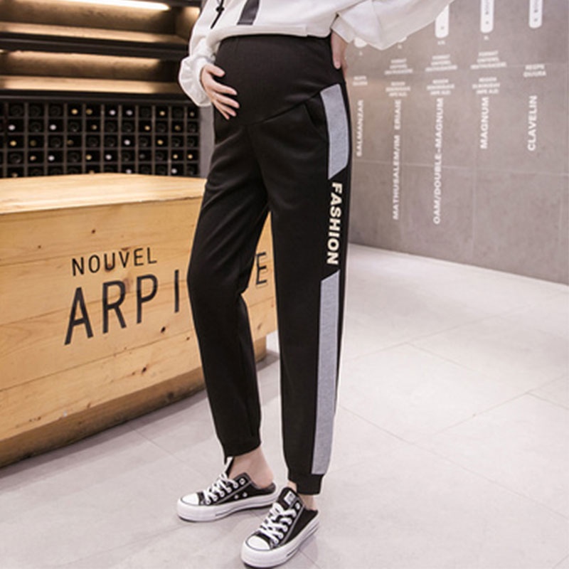 กางเกงขายาวคนท้องเอวยางยืด