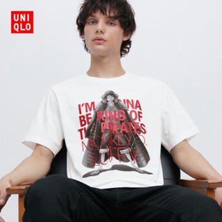 【พร้อมส่ง】Uniqllo เสื้อยืดแขนสั้น พิมพ์ลาย ARCHIVE สําหรับผู้ชาย และผู้หญิง