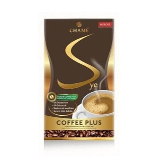 [ แบบกล่อง ] Chame Sye Coffee Plus กาแฟชาเม่ ( 1 กล่อง 10 ซอง ) ของแท้100%