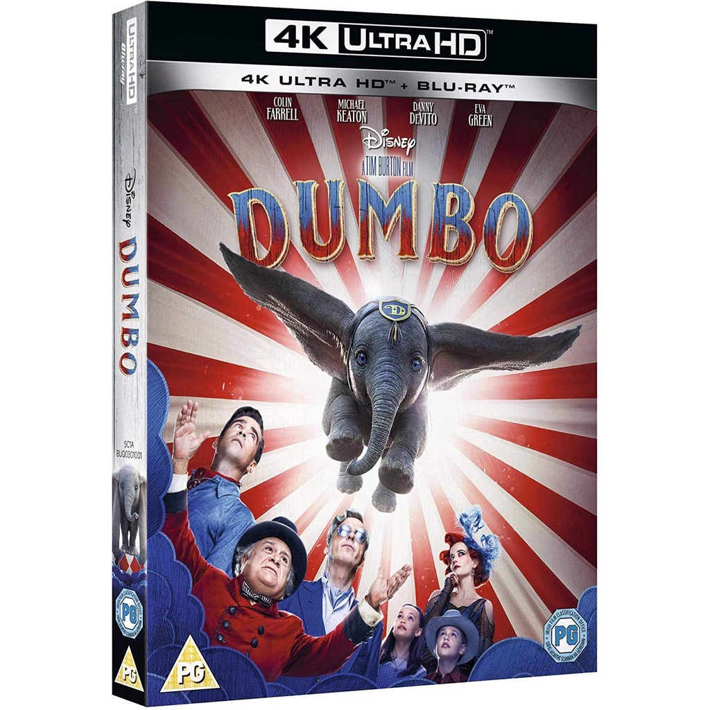 DUMBO 4K Ultra-HD Blu-ray 2-DISC SLIPCOVER