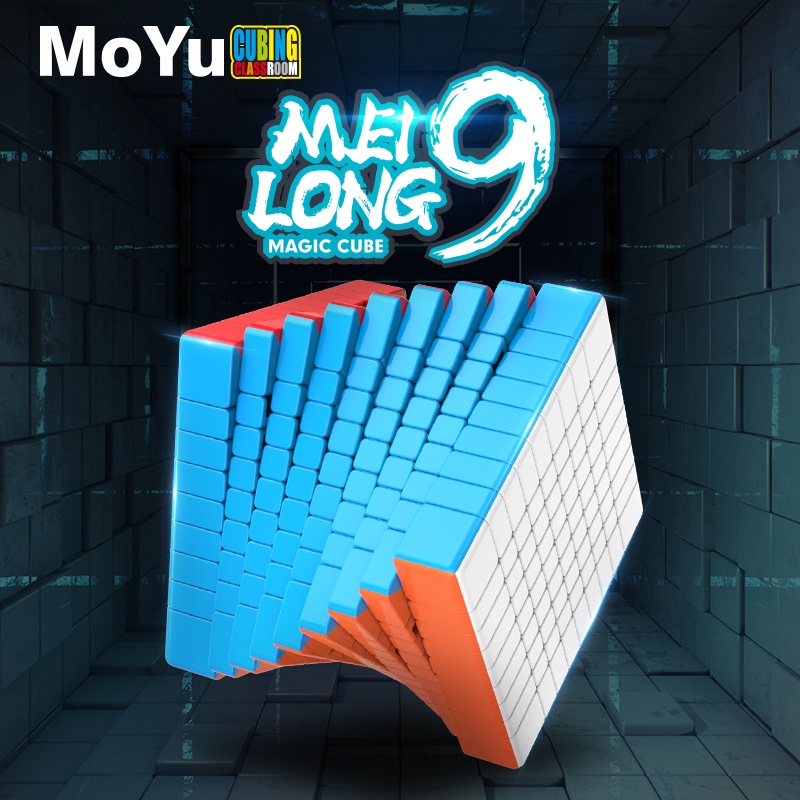 Moyu 9X9 Cube MFJS Meilong 9X9 ของเล่นลูกบาศก์มายากล 9 9X9 Cubo Magico Puzzle