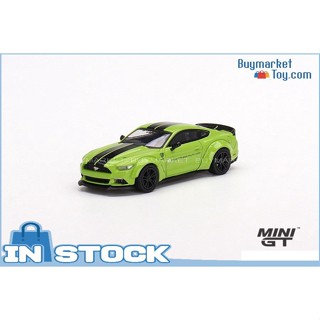 [Authentic] Mini GT 1/64 รถรุ่น Die-Cast-LB-Works Ford Mustang Grabber LHD LHD