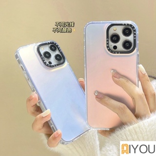 CASETiFY เคสโทรศัพท์มือถือ ลายเลเซอร์ สําหรับ iPhone 14 Pro MAX 13 12 11 Pro MAX XR IX XS MAX