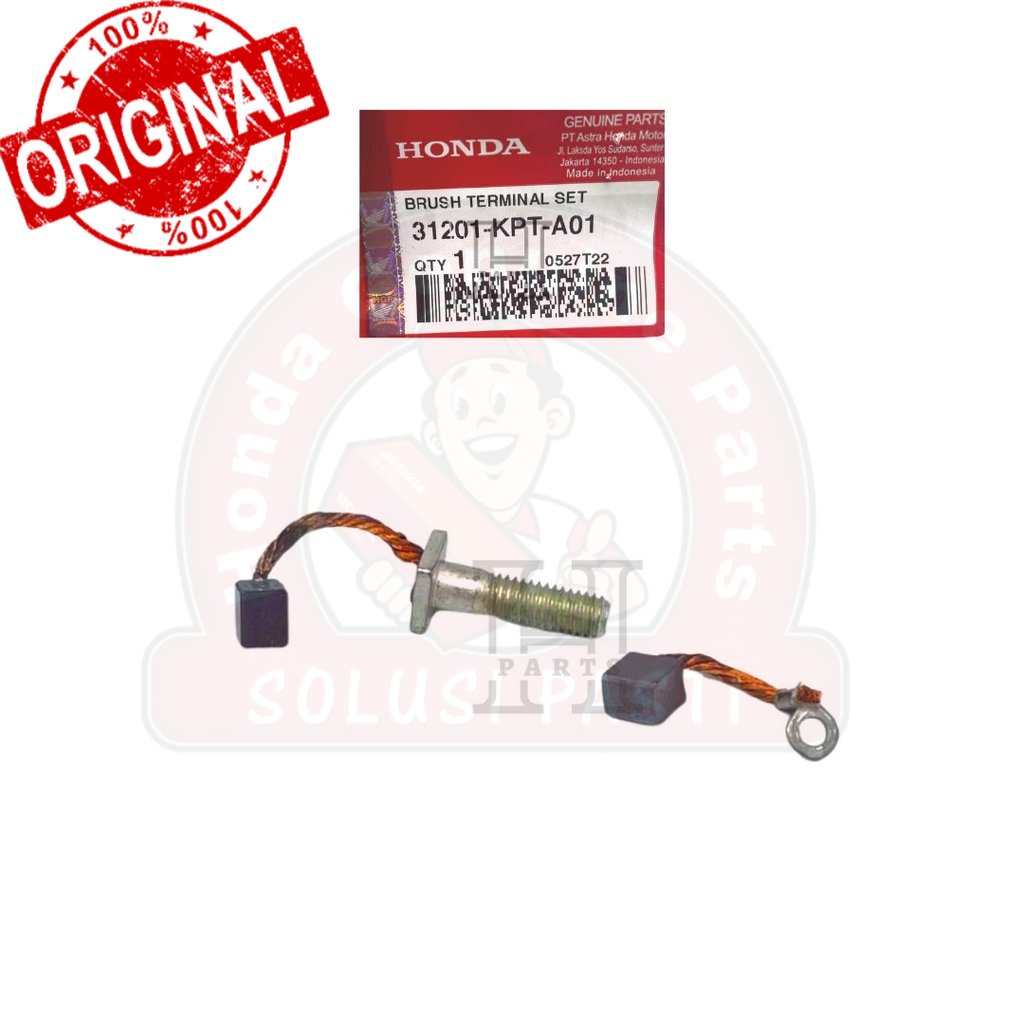 ต้นฉบับ!! TERMINAL STARTER BRUSH CHARCOAL SET CB CBR 150R SUPRA GTR SONIC 150R NEW MEGAPRO FI VERZA 