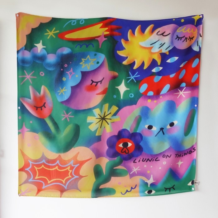 ผ้าพันคออเนกประสงค์ Happy Place - Liunic on Things