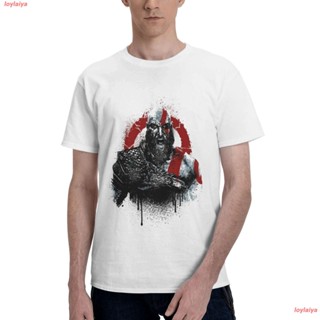 loylaiya GOD Of War Kratos T-Shirt THE RETURNS Tshirts Mens Basic Short Sleeve_02