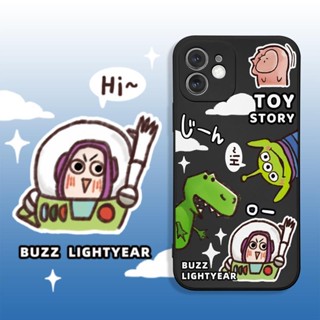 เคสโทรศัพท์มือถือ ลาย Toy Story BUZZ LIGHTYEAR~ สําหรับ iPhone X Xr Xs max 11 12 13 7 8 plus Se 2020 8 plus 11 pro max