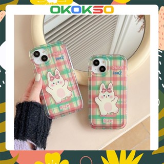 เหมาะสําหรับเคสโทรศัพท์ OPPO Reno9 / Reno8 / Reno7pro / reno6 / 7z / 8T / 5 การ์ตูนใหม่เต้นรํากระต่ายป้องกันฤดูใบไม้ร่วงกรณีโทรศัพท์มือถือ R17 คู่รุ่น A53 / A9 2020 / F11 / A31 / A78 / A77 / Findx3pro / Findx5pro