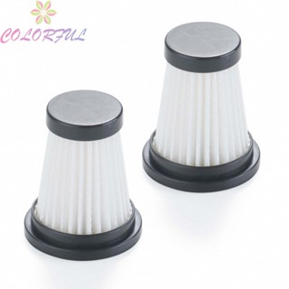 【COLORFUL】Sweeper Filters Parts Reusable 2PCS Cleaning Accessories Sweeper Robot