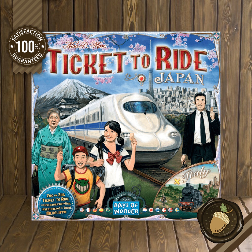 Ticket to Ride: Map 7 - Japan & Italy