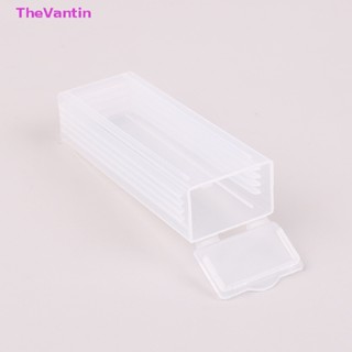 Thevantin กล่องเก็บกล้องจุลทรรศน์ พลาสติก สไลด์ได้ PP 5 ช่อง