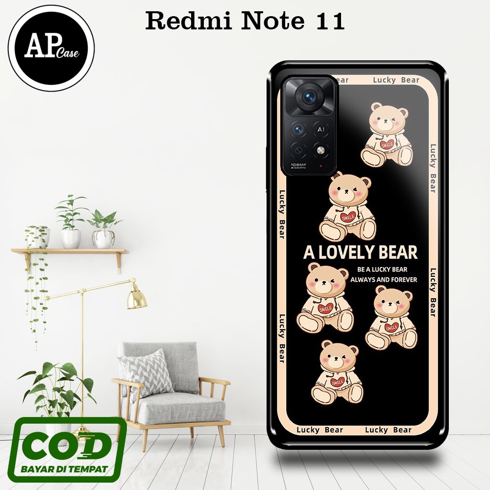 Xiaomi Redmi Note 11 Fashion Case [B34R] Hardcase Glossy 2D ล่าสุดเคสแบบกําหนดเองปลอก Hardcase Casin