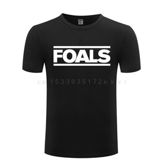 2023เสื้อยืดผ้าฝ้าย พร้อมส่ง เสื้อยืดแขนสั้นลําลอง คอกลม พิมพ์ลาย Foals Rock Music หลากสี แฟชั่นยอดนิยม สําหรับผู้ชาย แล