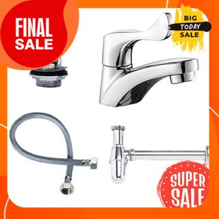 ชุดก๊อกอ่างล้างหน้า MIRKO รุ่น MK 7111 โครเมียมMIRKO sink faucet set, model MK 7111, chrome