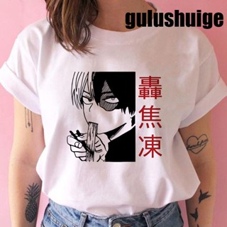 Women Tshirt My Hero Academia Funny Cartoon Tshirt Men Women Bakugo Hero Academia Anime T-shirt_04