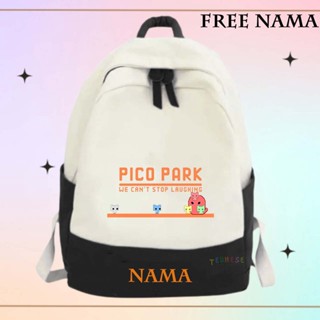 (ฟรีชื่อ) กระเป๋าเป้นักเรียน ลาย PICO PARK