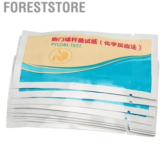 Foreststore H Pylori Test Paper Set Hygienic  Care Accurate Testing Disposable H Pylori Test Paper Fast Portable for Kids for Home