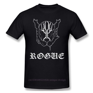 ขายดี เสื้อยืดลําลอง แขนสั้น พิมพ์ลาย Rogue - Black Metal Print Manga ed Kamen Rider Series Hero สไตล์สตรีท สําหรับ_01