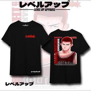 Anime Shirt Hanamichi Sakuragi Slam Dunk Graphics Printed Plain Vintage Short for men tshirt clothes_09