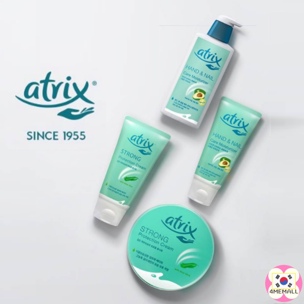 [Atrix] Strong Protection Hand &amp; Nail Cream / Hand &amp; Nail Moisturizer Cream / Strong Protection Chamomile Hand Cream / Aloe Vera / Avocado Daiso