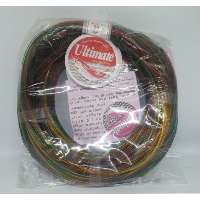 HIJAU Ultimate String สีเขียว/ขาว/น้ําเงิน/Mambo 3Lbs-35Lbs 300M