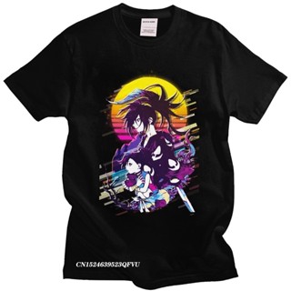 เสื้อยืดผ้าฝ้าย พิมพ์ลายอนิเมะ Vaporwave Dororo Hyakkimaru สําหรับผู้ชาย