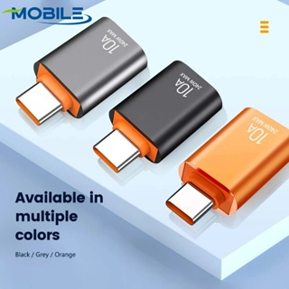 อะแดปเตอร์แปลงข้อมูล USB 3.0 OTG USB Type C ตัวผู้ เป็น USB3.0 ตัวเมีย 10A ชาร์จเร็ว สําหรับ Macbook Samsung