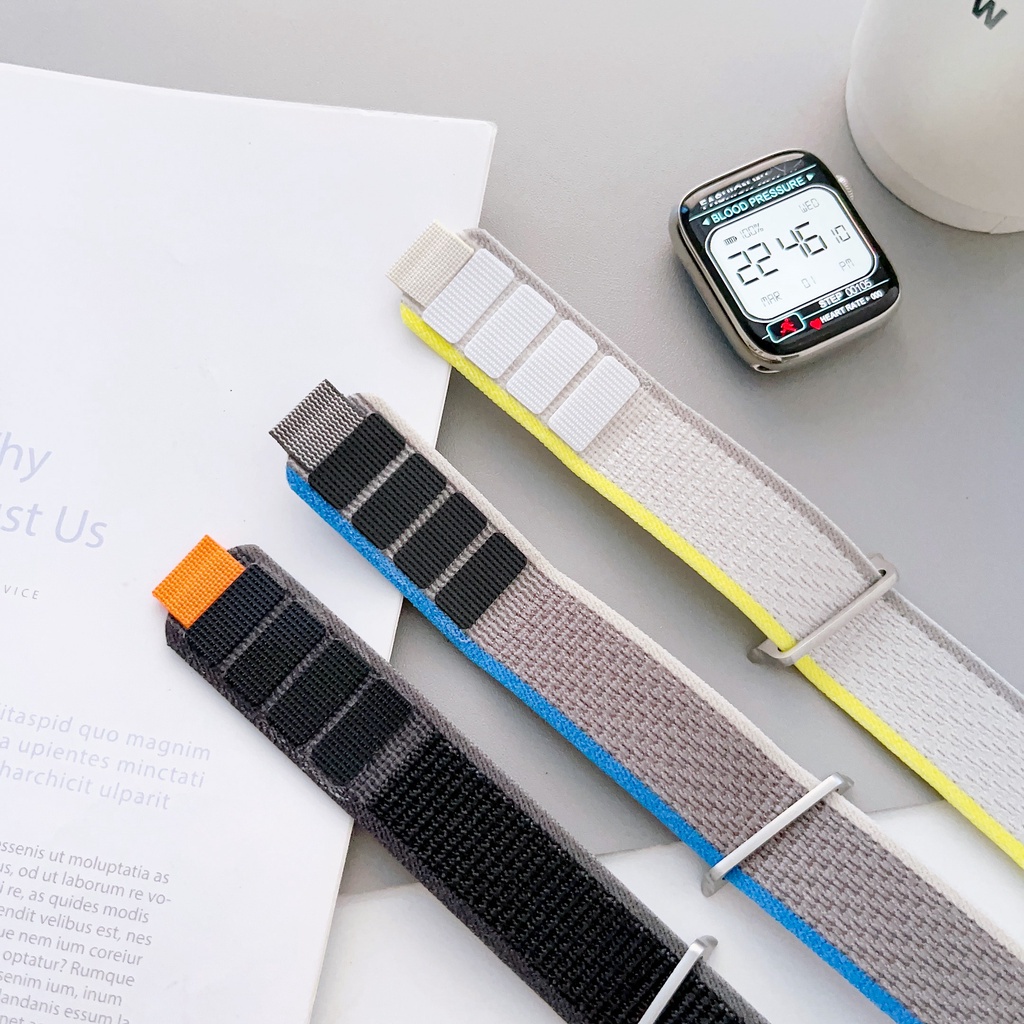 สายนาฬิกาข้อมือไนล่อน ขนาด 20 มม. 22 มม. แบบเปลี่ยน สําหรับ Huami Amazfit GTR Mini 2 3 4 42 มม. 47 มม. GTR2 GTR 2E GTR4 GTR3 Pro