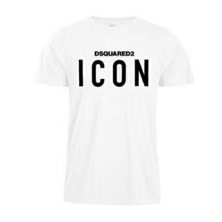 Qiuy5 {พร้อมส่ง เสื้อยืดแขนสั้น พิมพ์ลายโลโก้ Dsquared2 Icon พลัสไซซ์ ของขวัญวันเกิด สําหรับผู้ชาย XS-6XL}_04