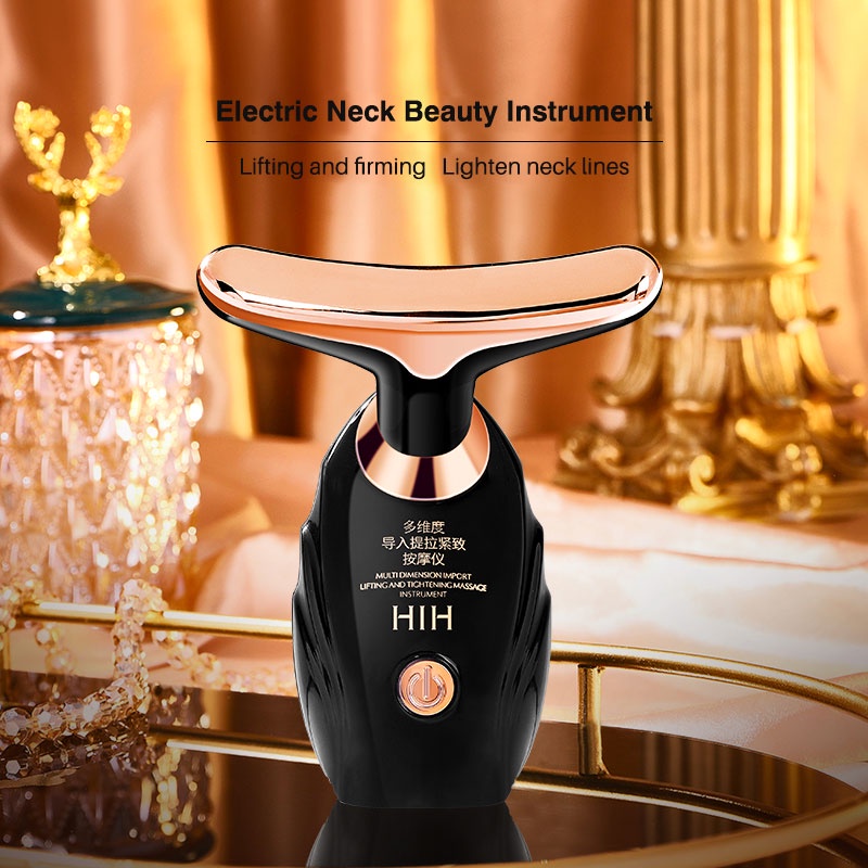 เครื่องนวดยกกระชับใบหน้าและคอแบบสามมิติ, เครื่องผลักเอสเซ้นส์นวดหน้าและคอ htv แบบใช้แบตเตอรี่