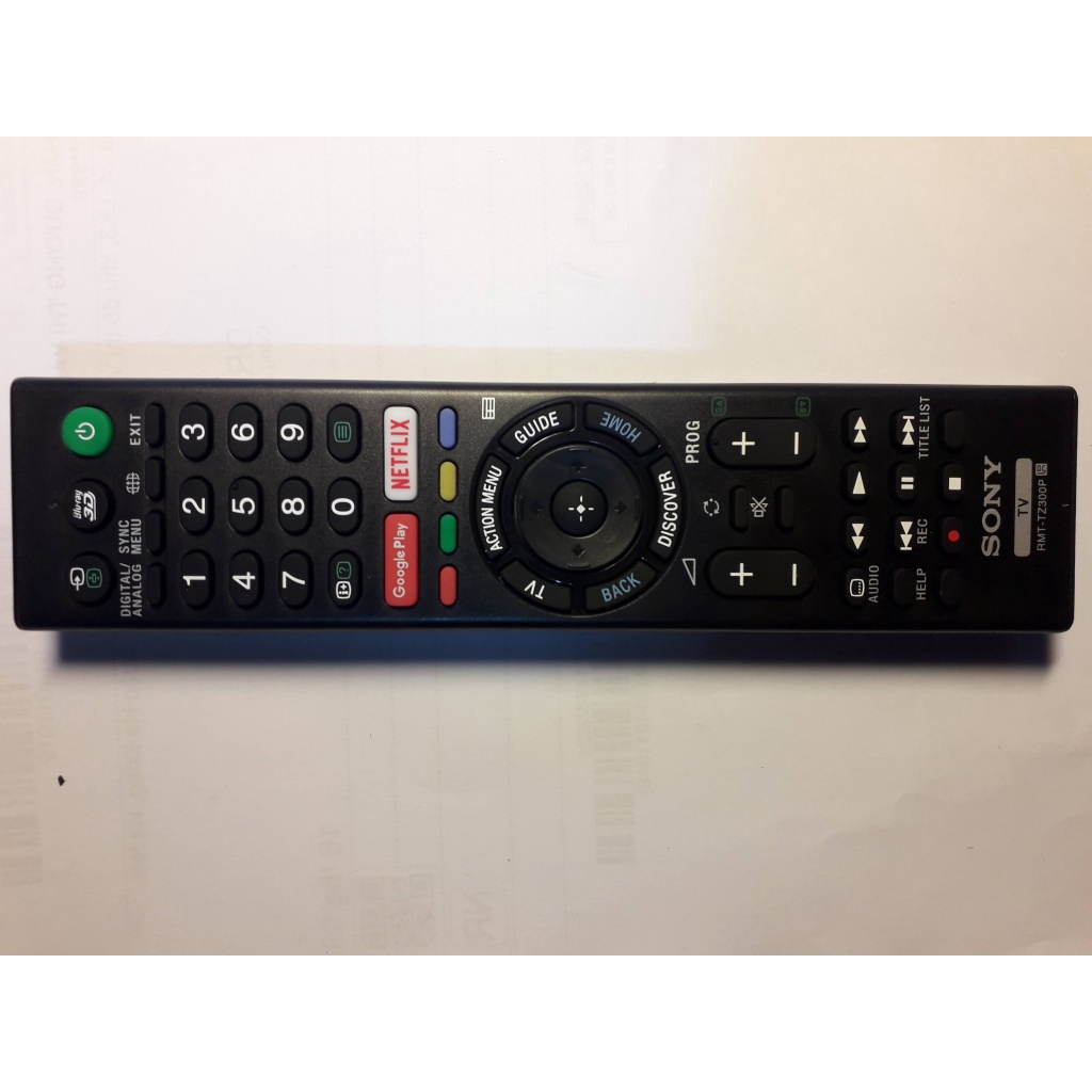 Sony tz300p รีโมทคอนโทรลทีวี Sony tz300p รีโมทคอนโทรลทีวี