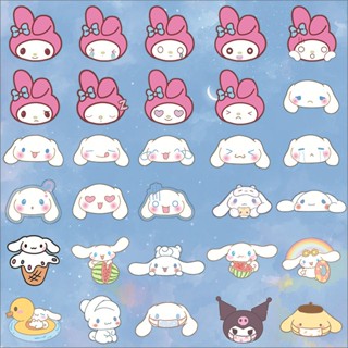 เข็มกลัดอะคริลิค ลายการ์ตูน Sanrio Kuromi Cinnamoroll น่ารัก เครื่องประดับ สําหรับเสื้อผ้า กระเป๋าแฟชั่น