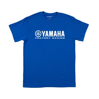 YAMAHA RACING MOTORCYCLES T SHIRT เสื้อยืด ยามาฮ่า มอเตอร์ไซต์ เรซซิ่ง ผ้า COTTON 100% NO.32 SIZE M-3XL