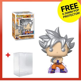 Funko Pop! ฟิกเกอร์ไวนิล การ์ตูนดราก้อนบอล Goku Ultra Instinct w/ Kamehameha (NYCC22) สําหรับเก็บสะสม 1211