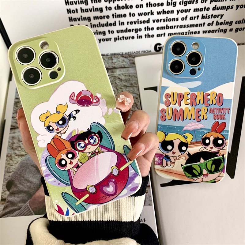 เคสโทรศัพท์มือถือแบบนิ่ม ลายพาวเวอร์พัฟฟ์เกิร์ล MF068FF สําหรับ Huawei P30 PRO P20 lite P40 PRO y7 P