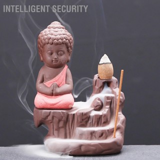 Intelligent Security Backflow ธูป Burners ลักษณะน่ารักเซรามิกตกแต่งบ้านเครื่องประดับสำหรับห้องนอนห้องชาสำนักงาน