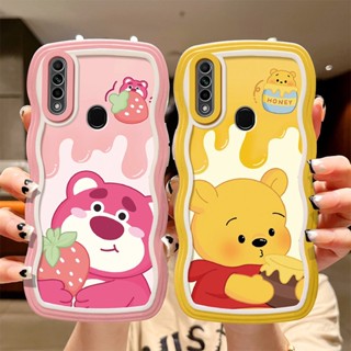 เคสโทรศัพท์มือถือ ซิลิโคนนิ่ม กันกระแทก ลายการ์ตูนหยัก ขนาดใหญ่ สําหรับ OPPO A8 A31 2020