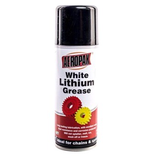 AEROPAK APK-8405 สเปรย์หล่อลื่นอเนกประสงค์ทนความร้อน Aeropak White Lithium Grease