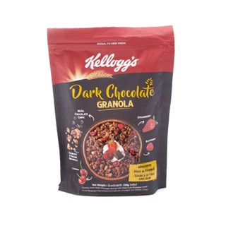 เคลล็อกส์ 220 กราโนลา ดาร์กช็อกโกแลตก.KELLOGGS DARK CHOCOLATEGRANOLA220G.