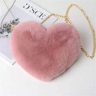 Miss PINK กระเป๋าสะพายไหล่ แต่งสายโซ่คล้อง ลายตุ๊กตาน่ารัก สําหรับเด็กผู้หญิง 2023