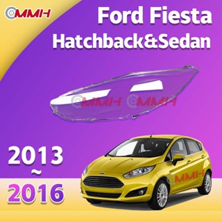 ฝาครอบเลนส์ไฟหน้า สําหรับ Ford Fiesta 2013-2016 เลนส์ไฟหน้า ฝาครอบไฟหน้า ไฟหน้ารถยนต์ ไฟหน้าสําหรับ ฝาครอบไฟหน้าตรงรุ่น ฝาครอบเลนส์  headlamp cover ไฟหน้า โคมไฟหน้า ฝาครอบเลนส์