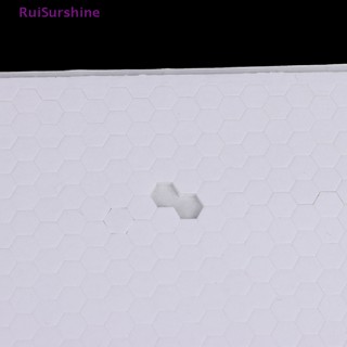 Ruisurshine ใหม่ เทปกาวสองหน้า หกเหลี่ยม ลายจุด 3D สําหรับติดตกแต่ง