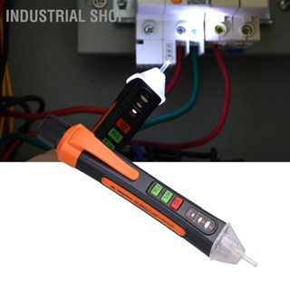 Industrial Shop เครื่องทดสอบวงจรแบบไม่สัมผัส LED Buzzer Light Alarm Finder Breakpoint แบบพกพาสำหรับบ้าน