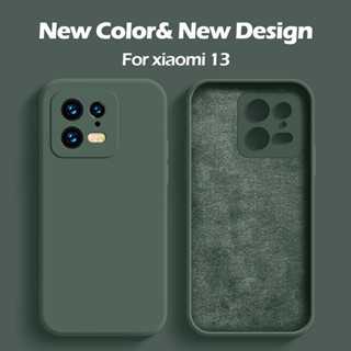 เคสซิลิโคนนิ่ม ทรงสี่เหลี่ยม ป้องกันเลนส์ สําหรับ Xiaomi 13 Pro Xiaomi Mi 13 Mi13 Pro Xiaomi 13