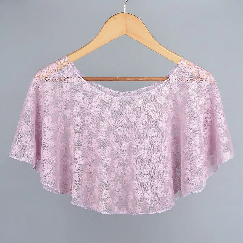 เสื้อแจ็กเก็ตแขนกุด ผ้าคลุมไหล่พิมพ์ลายลูกไม้ thumbnail 9
