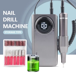 ‼️พร้อมส่ง เครื่องเจียรเล็บ ตะไบไฟฟ้า 35000 RPM เครื่องเจียเล็บ มีแบตเตอรี่ในตัว อุปกรณ์ทำเล็บ