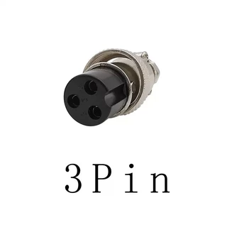 GX16ตัวเชื่อมต่อโลหะ GX16 2, 3, 4, 5, 6, 7, 8 Pin ชาย & หญิงวงกลมปลั๊ก/ซ็อกเก็ตสายไฟ Mount ตัวเชื่อมต่อ