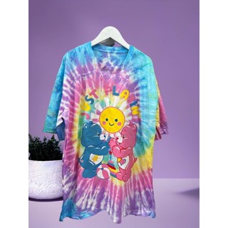 เสื้อยืดมัดย้อม Carebears