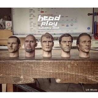 Headplay ของแท้ รูปปั้นทหาร 2 หัว 1/6 1: 6 อินเทรนด์ ทหาร เอเชีย ภาพยนตร์ ดาว ทหาร