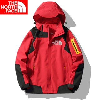 The North Face เสื้อแจ็กเก็ตกันฝน แบบนิ่ม ทรงหลวม กันน้ํา ขนาดใหญ่ คุณภาพสูง สําหรับหญิง ไซซ์ M - 4XL